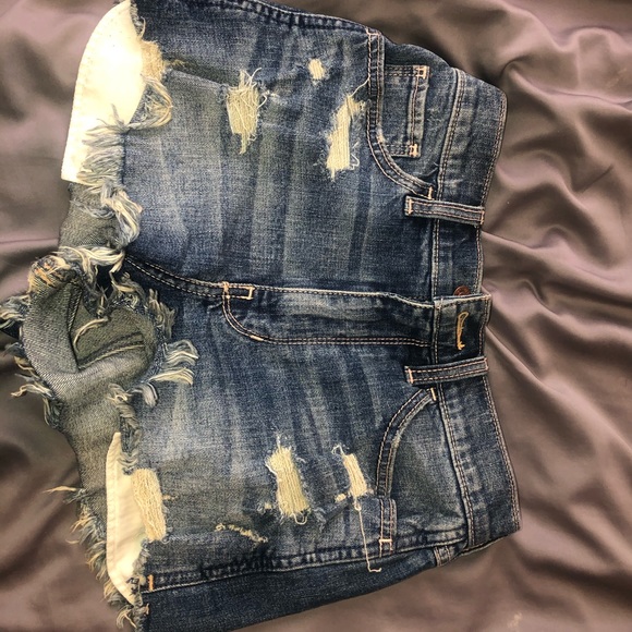 Vintage Denim Shorts - Picture 1 of 3